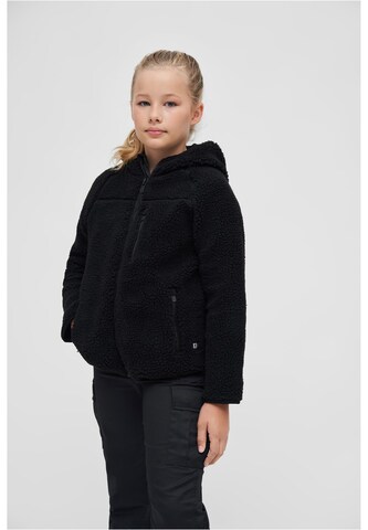 Brandit Between-season jacket in Black: front