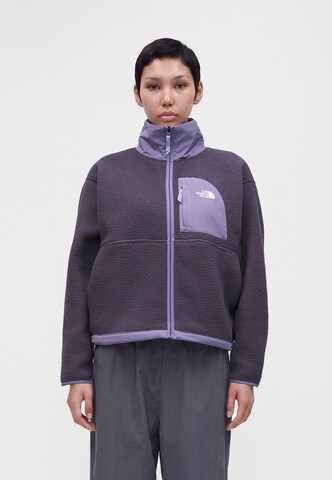 THE NORTH FACE Ζακέτα φλις 'YUMIORI' σε λιλά: μπροστά