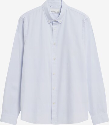 ARMEDANGELS Button Up Shirt 'Quaasa' in Blue: front