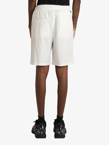 regular Pantaloni con pieghe di LOW BRAND in bianco