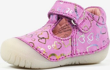 Richter Schuhe First-Step Shoes in Pink: front