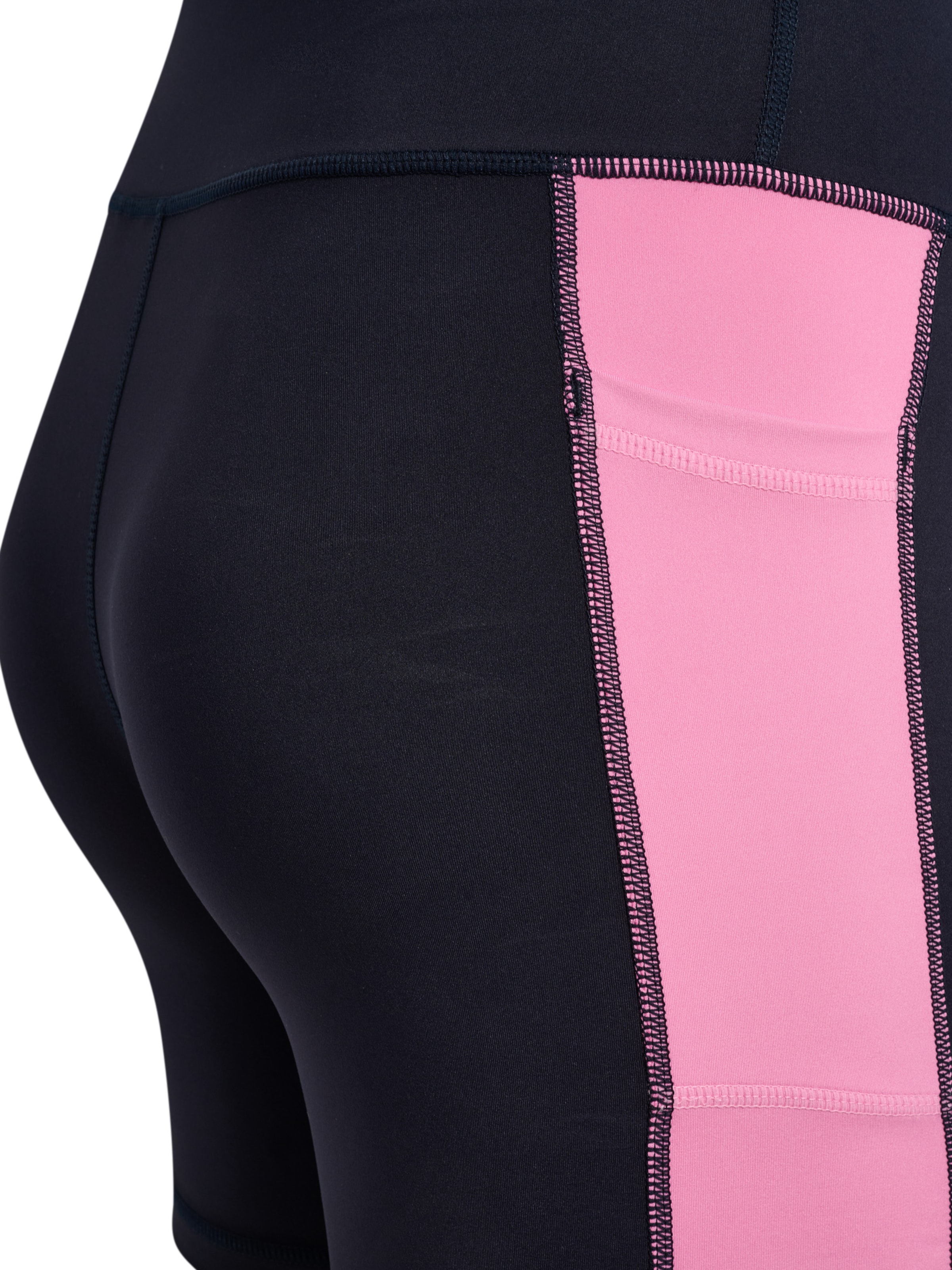 Hummel Slimfit Sportbroek in Zwart