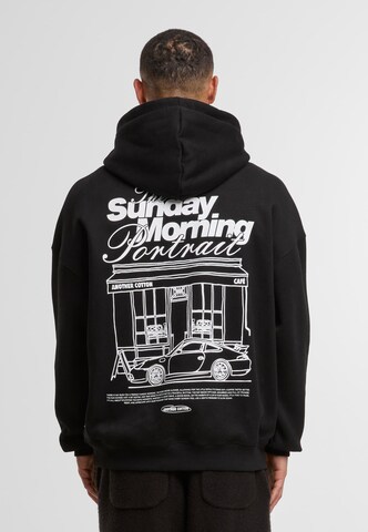 Another Cotton Lab Sweatshirt 'Sunday Morning' in Black: front