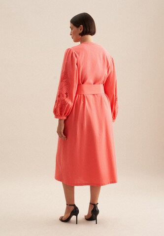SEIDENSTICKER Dress ' Schwarze Rose ' in Orange