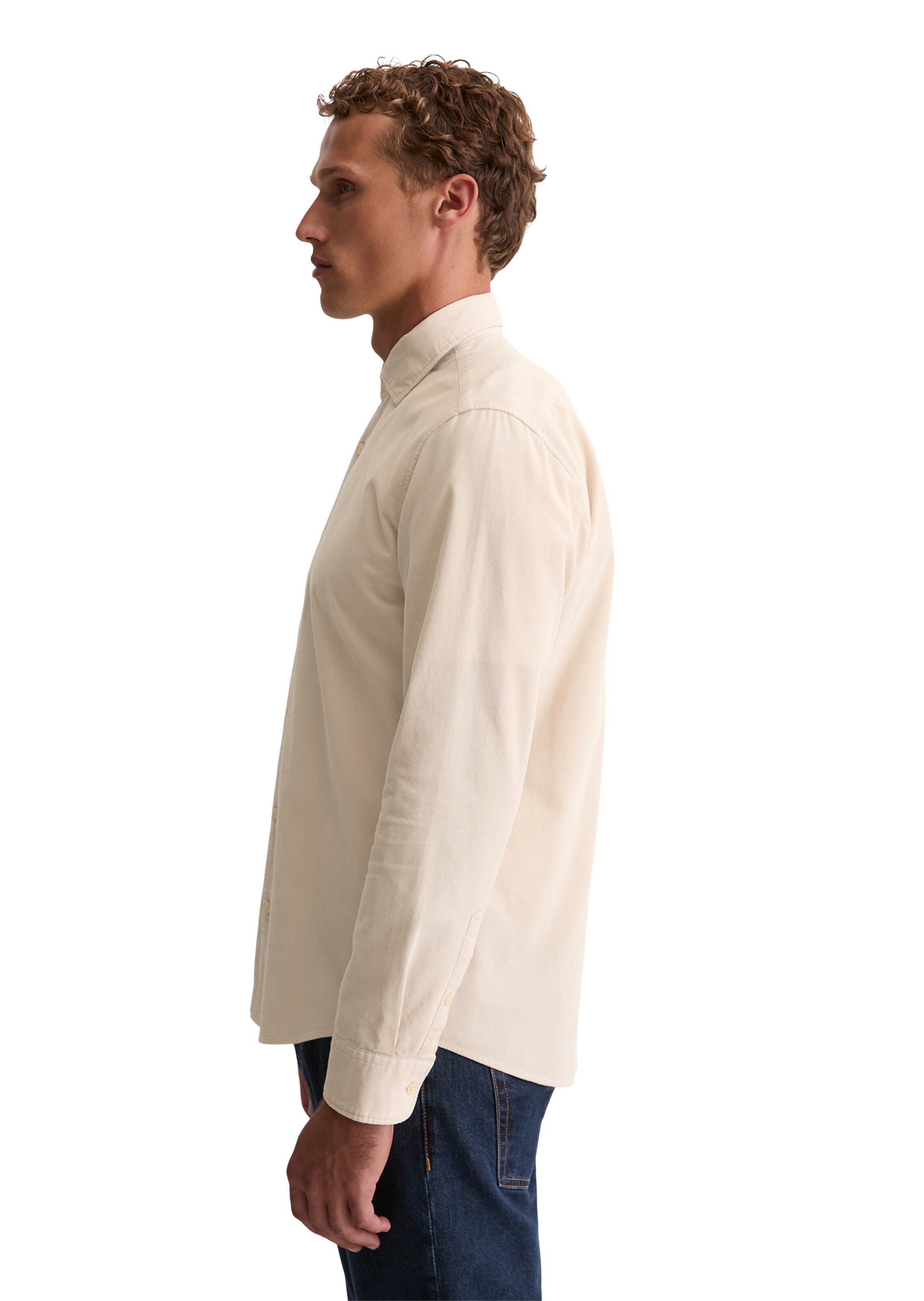 Marc O'Polo Slim Fit Hemd in Braun