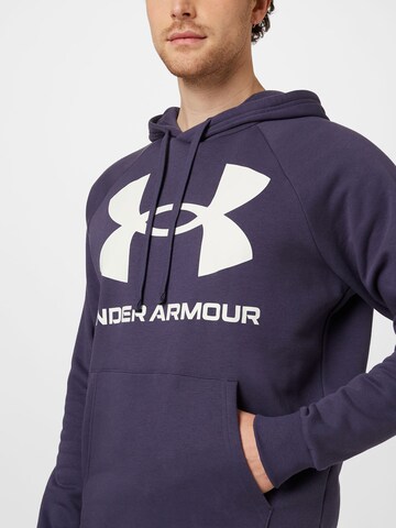 UNDER ARMOUR Athletic Sweatshirt 'Rival' in Blue