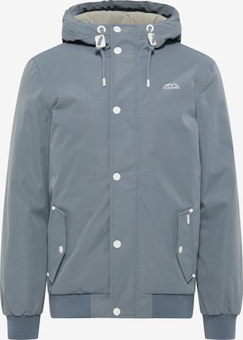 ICEBOUND Winter Jacket in Blue: front