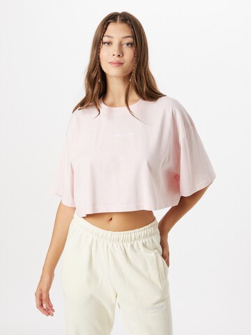 Pegador T-shirt 'LAYLA' i rosa: framsida