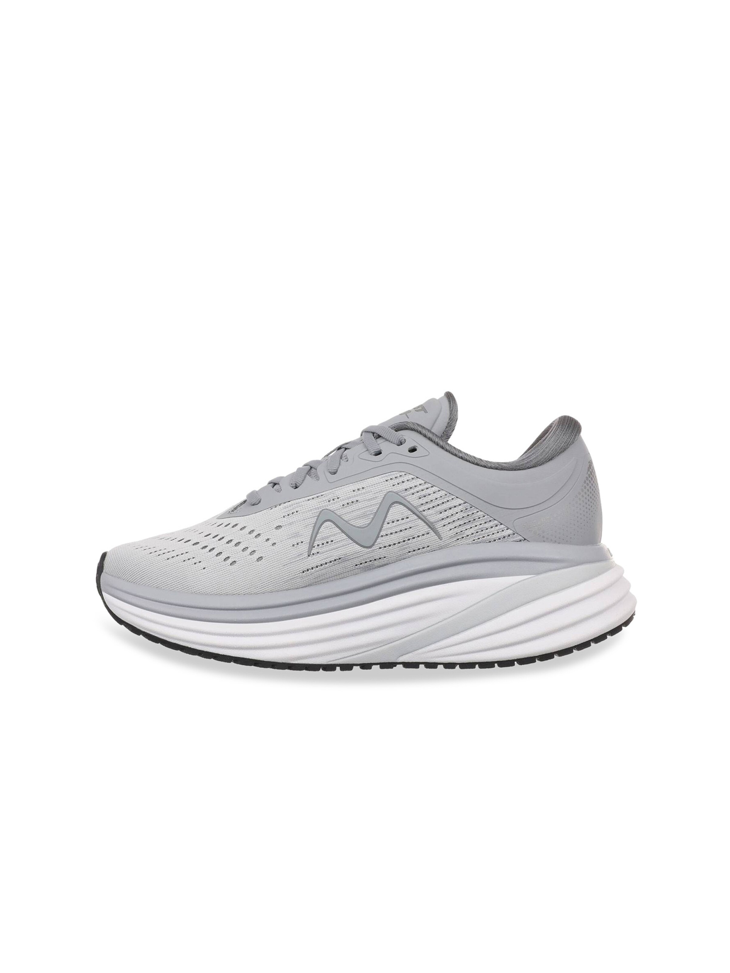 MBT - Sapatilhas slip-on ' M-3000 Lace Up ' em prata: lateral