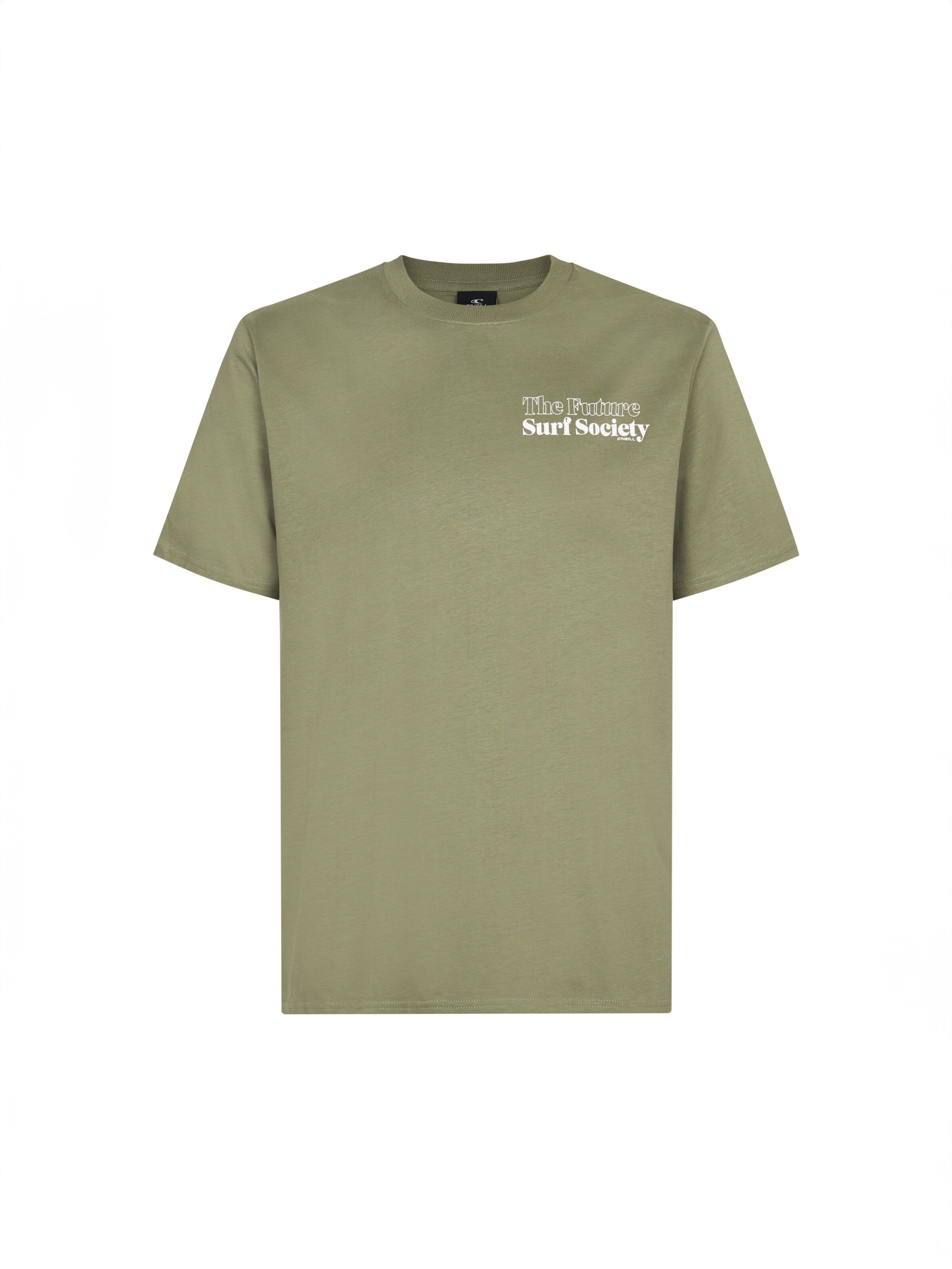 O'NEILL Tričko 'The Future Surf Society' - Zelená: predná strana