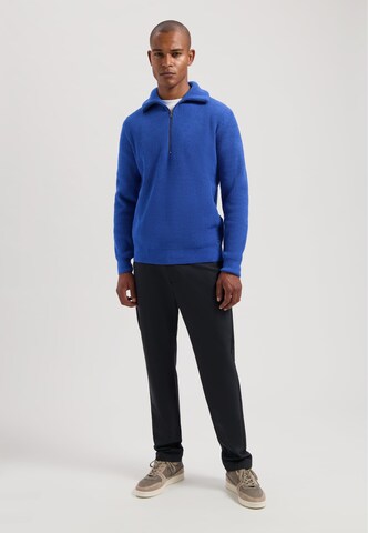 Dstrezzed Svetr 'Josiah Skipper' – modrá