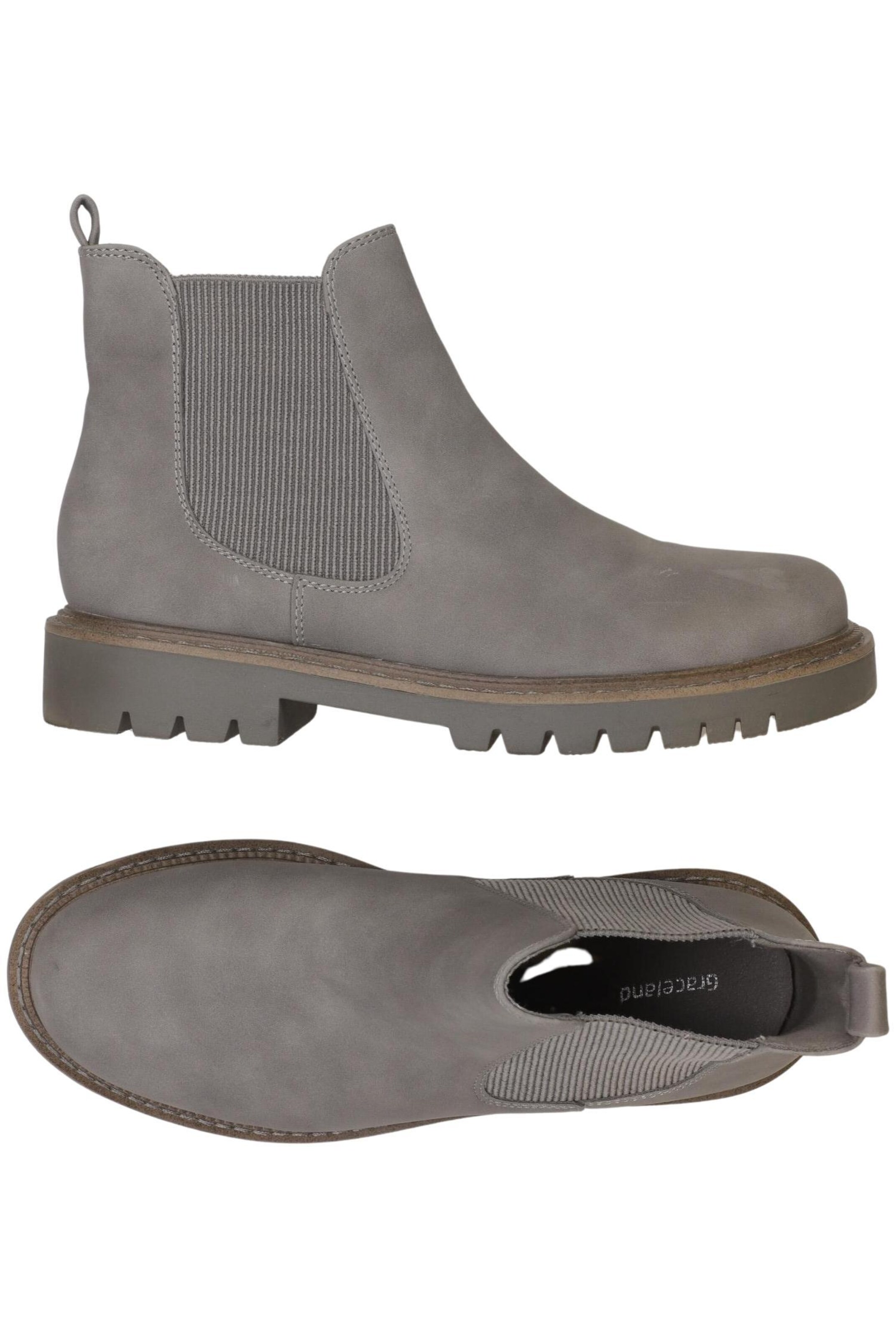 Graceland Dress Boots in 41 in Grey: front