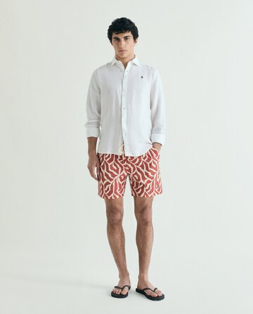 Scalpers Swim Trunks ' ' in Red: front