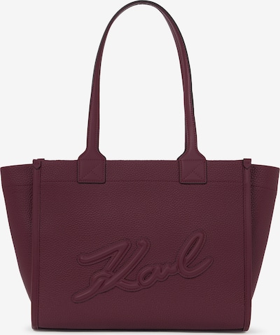 Rankinė ant peties 'SKUARE' iš Karl Lagerfeld, spalva – vyšninė spalva, Prekių apžvalga