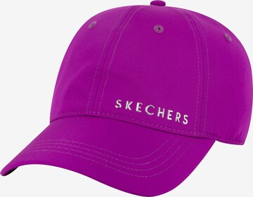 SKECHERS Cap in Lila: Vorderseite