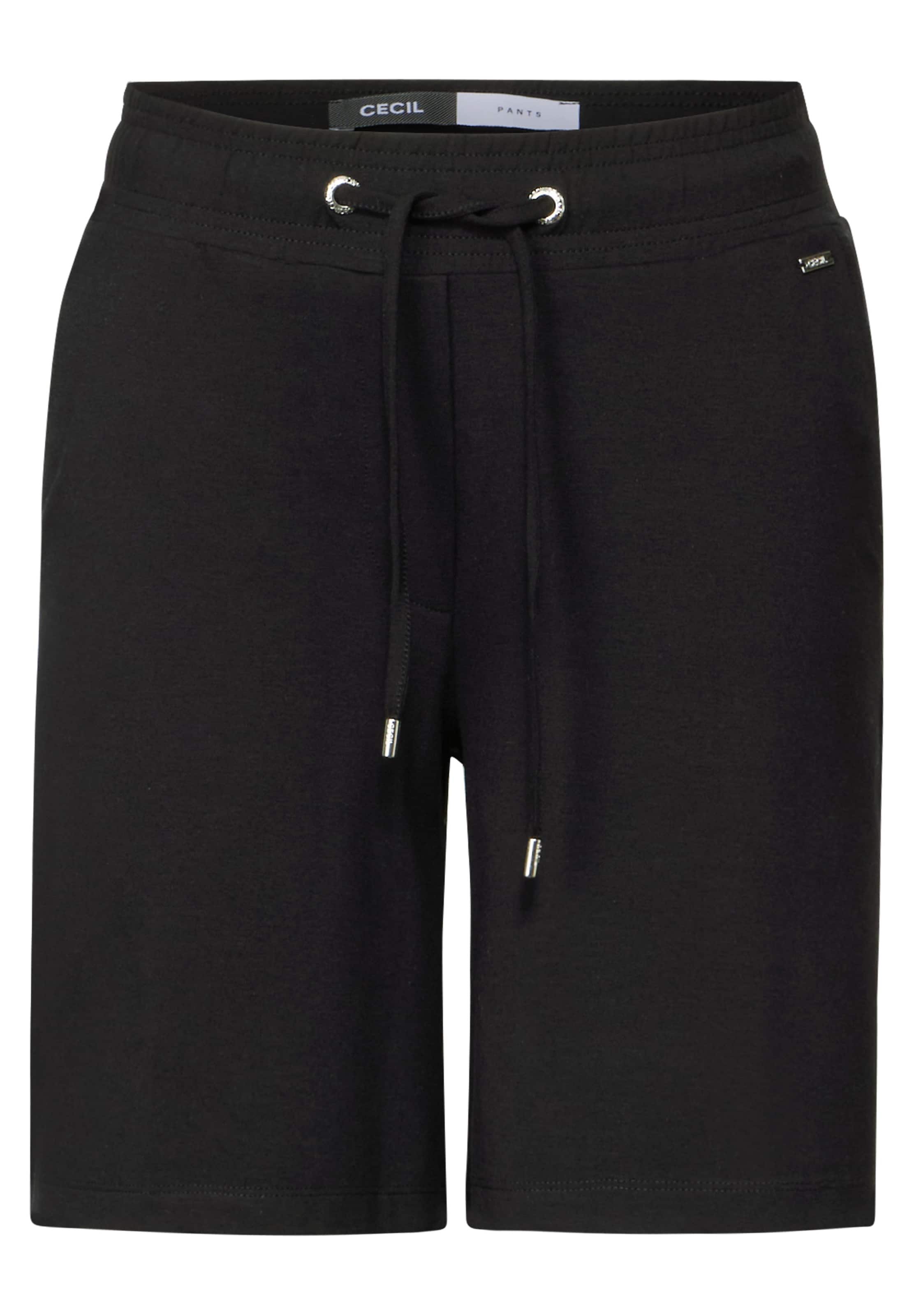 CECIL Shorts in Schwarz: Vorderseite