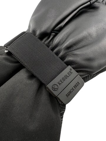 KESSLER Full Finger Gloves in Black