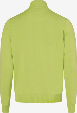 Andrew James Knit Cardigan in Green