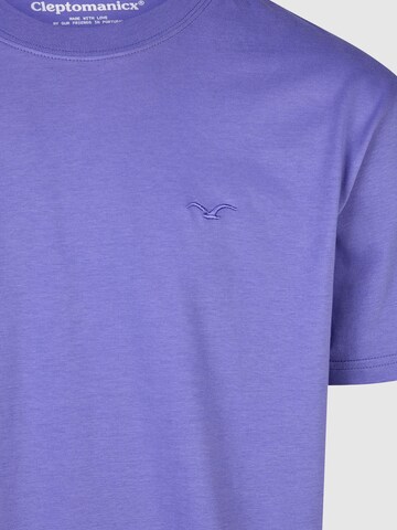 Cleptomanicx T-Shirt 'Ligull Regular' in Lila