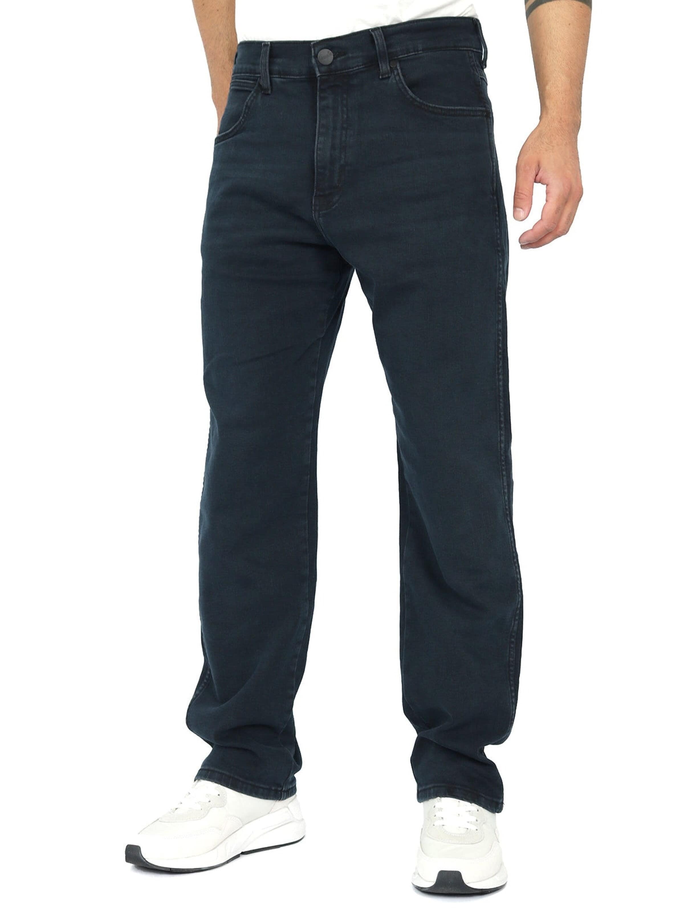 WRANGLER Loosefit Jeans 'RELAXED FRONTIER'‌ in Blau
