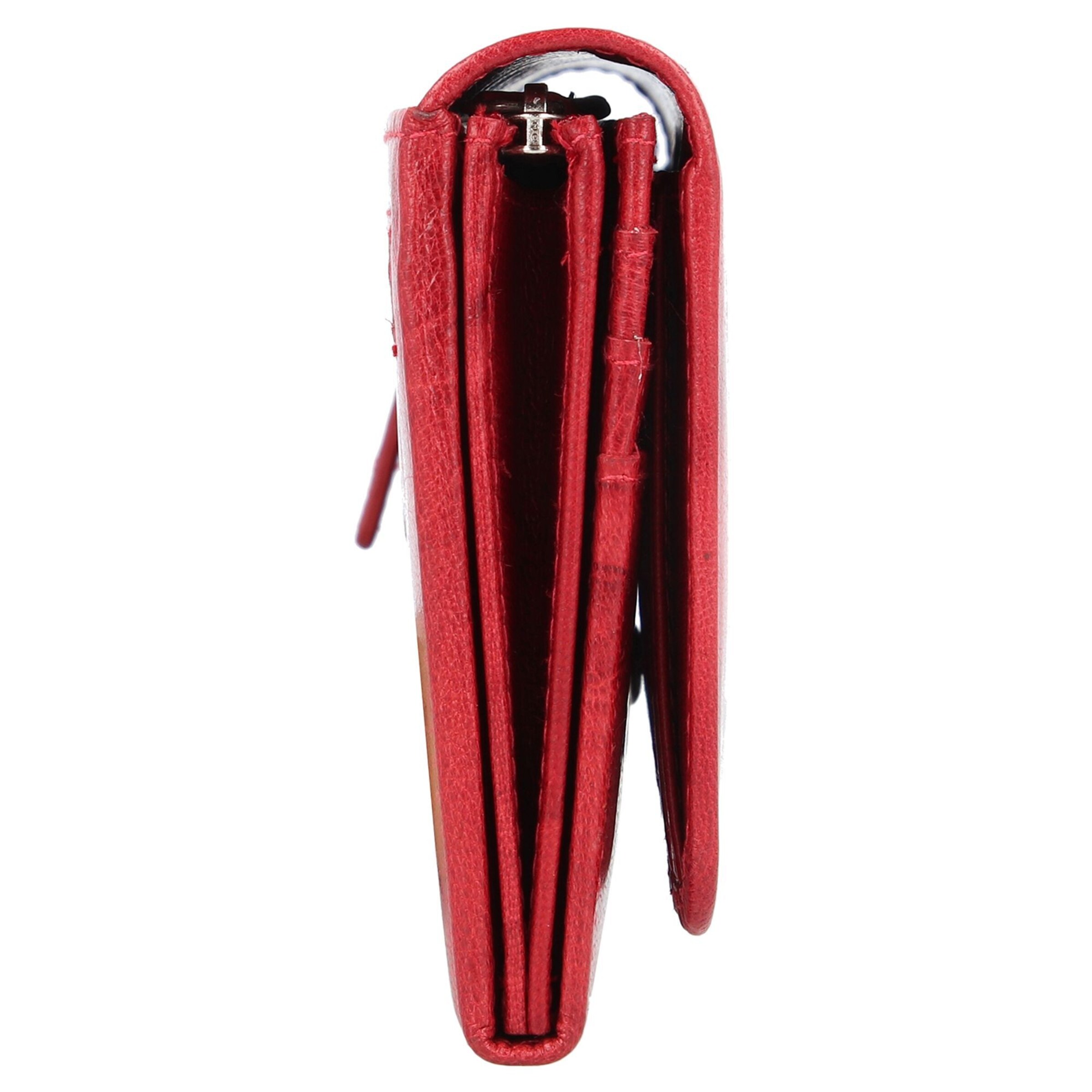 mano Portemonnee 'Donna Aurona' in Rood