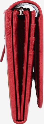 Portamonete 'Donna Aurona' di mano in rosso