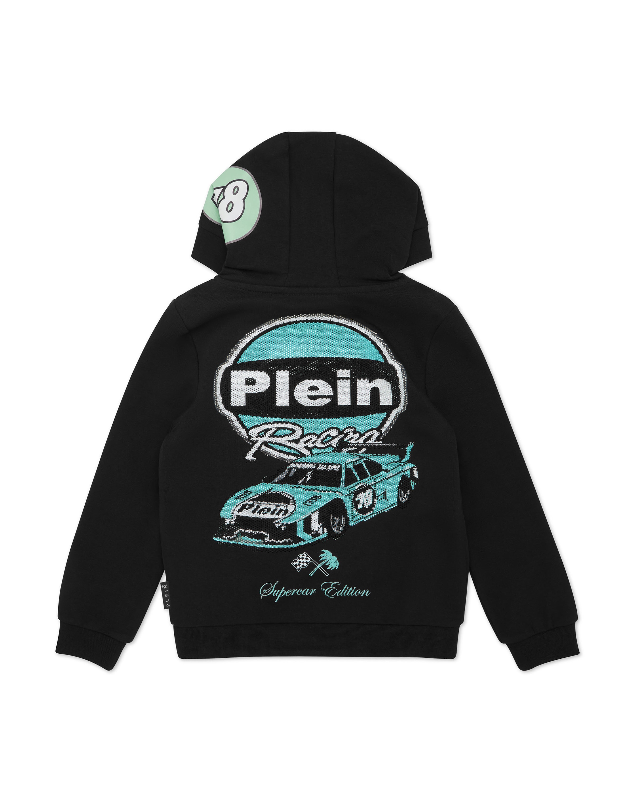 Felpa 'Racing' di Philipp Plein in nero