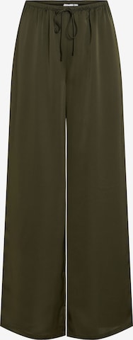 Pantalon 'VIEllette' VILA en vert : devant