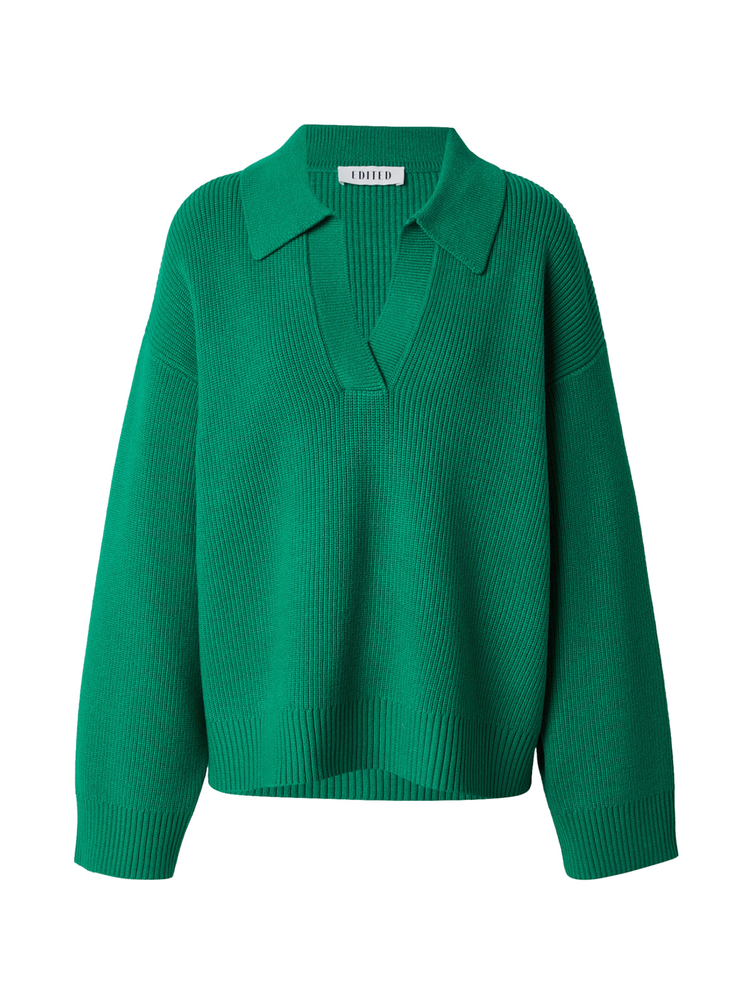 EDITED Pullover 'Taria' in Grün: Vorderseite