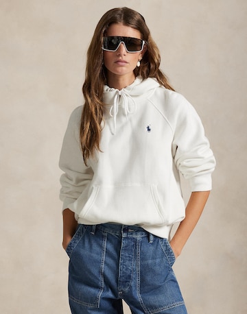 Polo Ralph Lauren Μπλούζα φούτερ σε λευκό: μπροστά