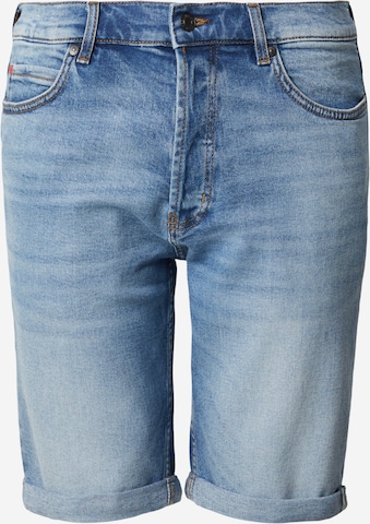 mėlyna HUGO Siaurėjantis Džinsai: priekis