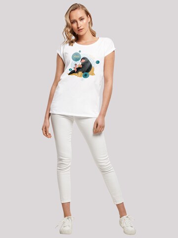 F4NT4STIC Shirt 'Phantastische Tierwesen Sitting Niffler' in White