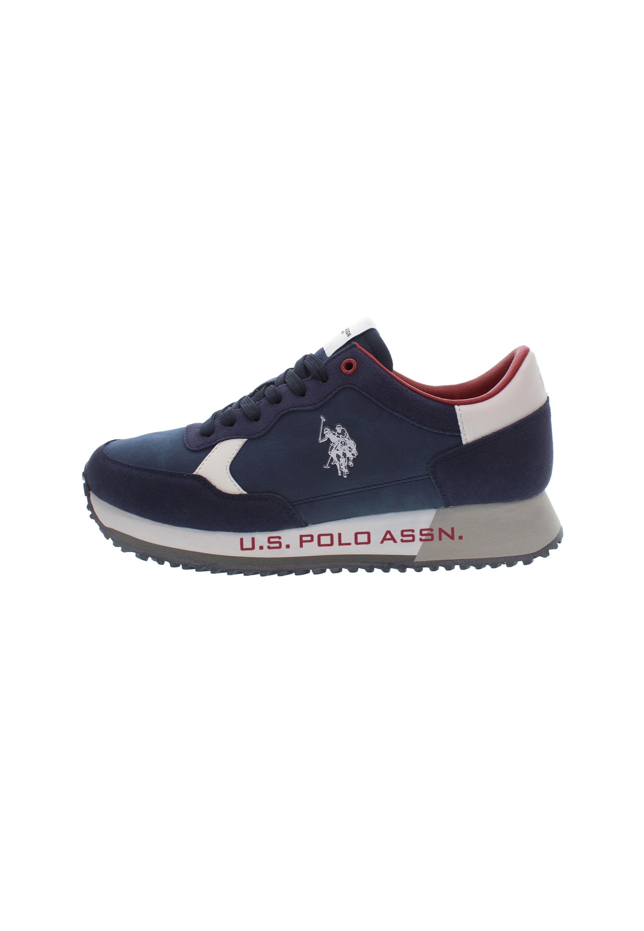 U.S. POLO ASSN. Platform trainers 'Cleef006' in Blue: front