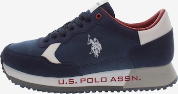 U.S. POLO ASSN. Platform trainers 'Cleef006' in Blue: front
