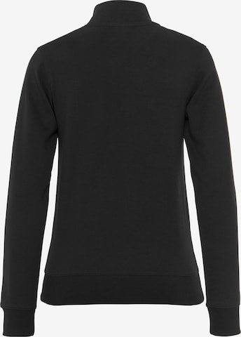 LASCANA ACTIVE - Sudadera con cremallera deportiva en negro