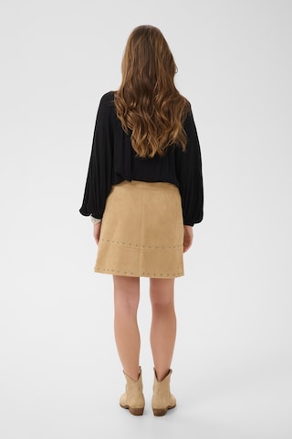 Jupe 'CRWinny' Cream en beige