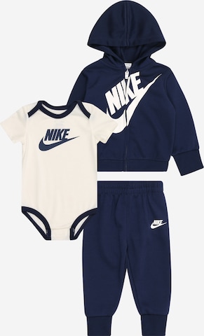 Nike Sportswear Set in Blau: Vorderseite