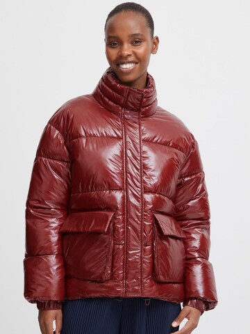 b.young Winter jacket 'Binia' in Red: front