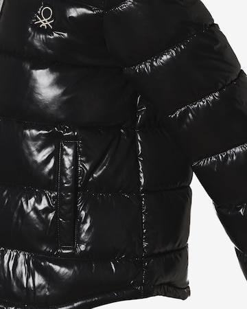 UNITED COLORS OF BENETTON Winter jacket in Black