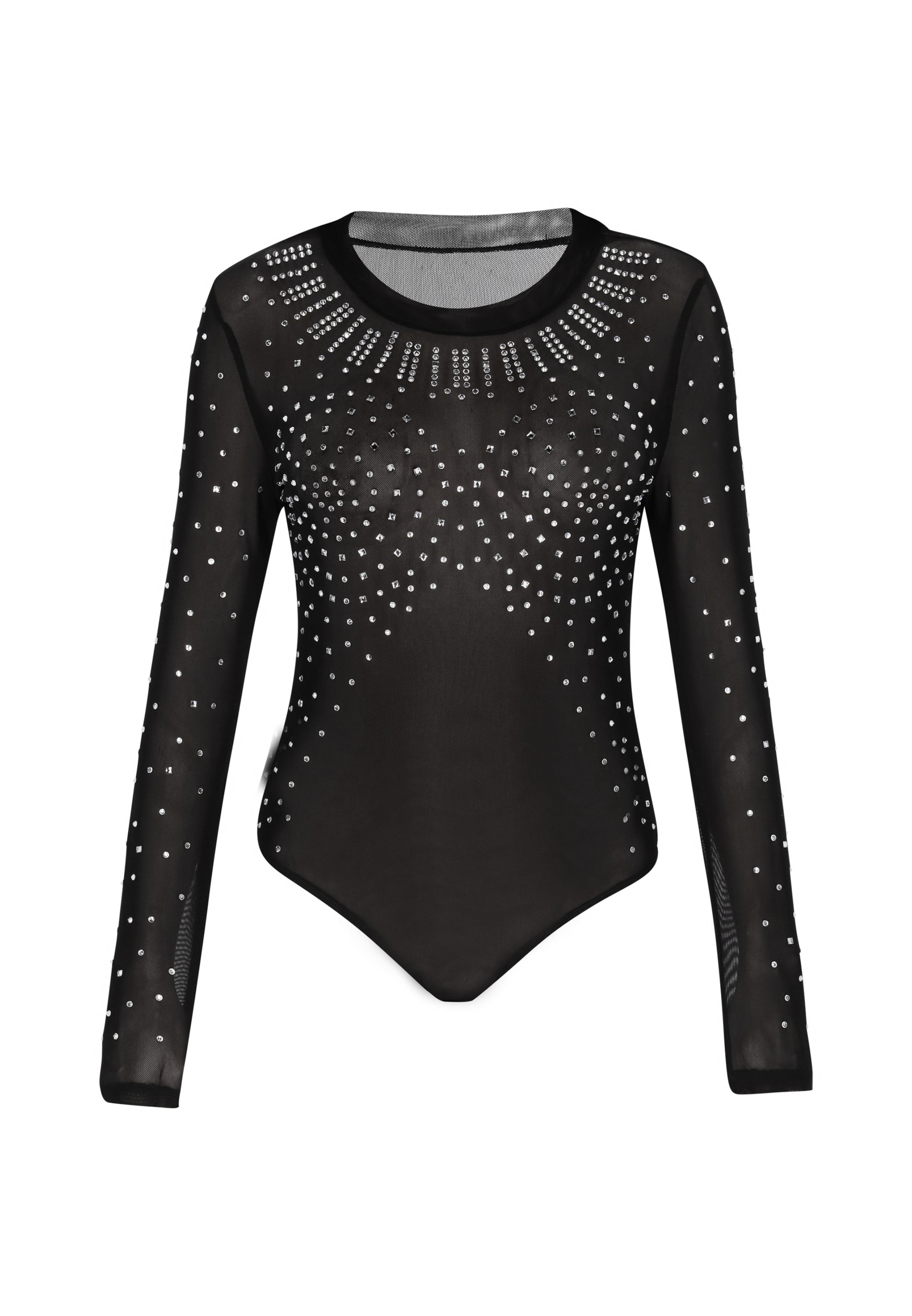 faina Bodysuit in Black: front