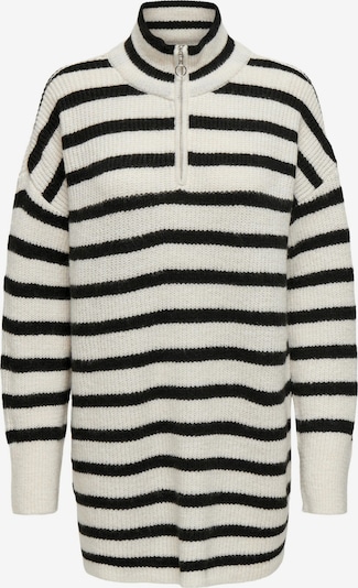 ONLY Pullover in schwarz / weiß, Produktansicht