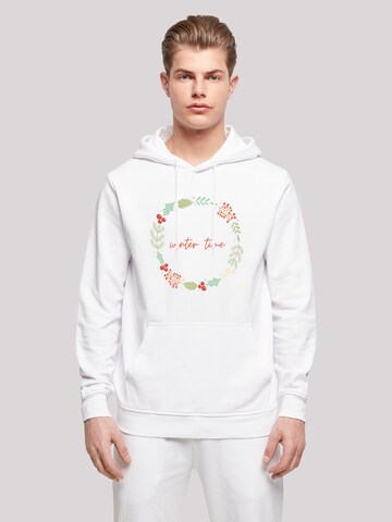 F4NT4STIC Sweatshirt 'Winter Time' in Wit