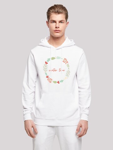 F4NT4STIC Sweatshirt 'Winter Time' in White