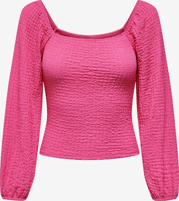 ONLY - Camisa 'Mai' em rosa: frente