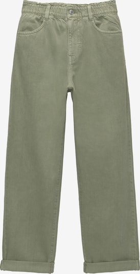 Pull&Bear Jean en vert chiné, Vue avec produit