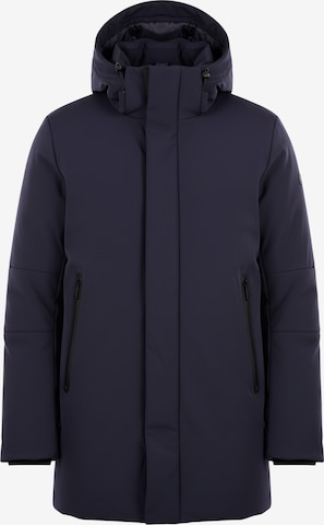 Veste d’hiver 'Cappotto' Yes Zee en bleu : devant