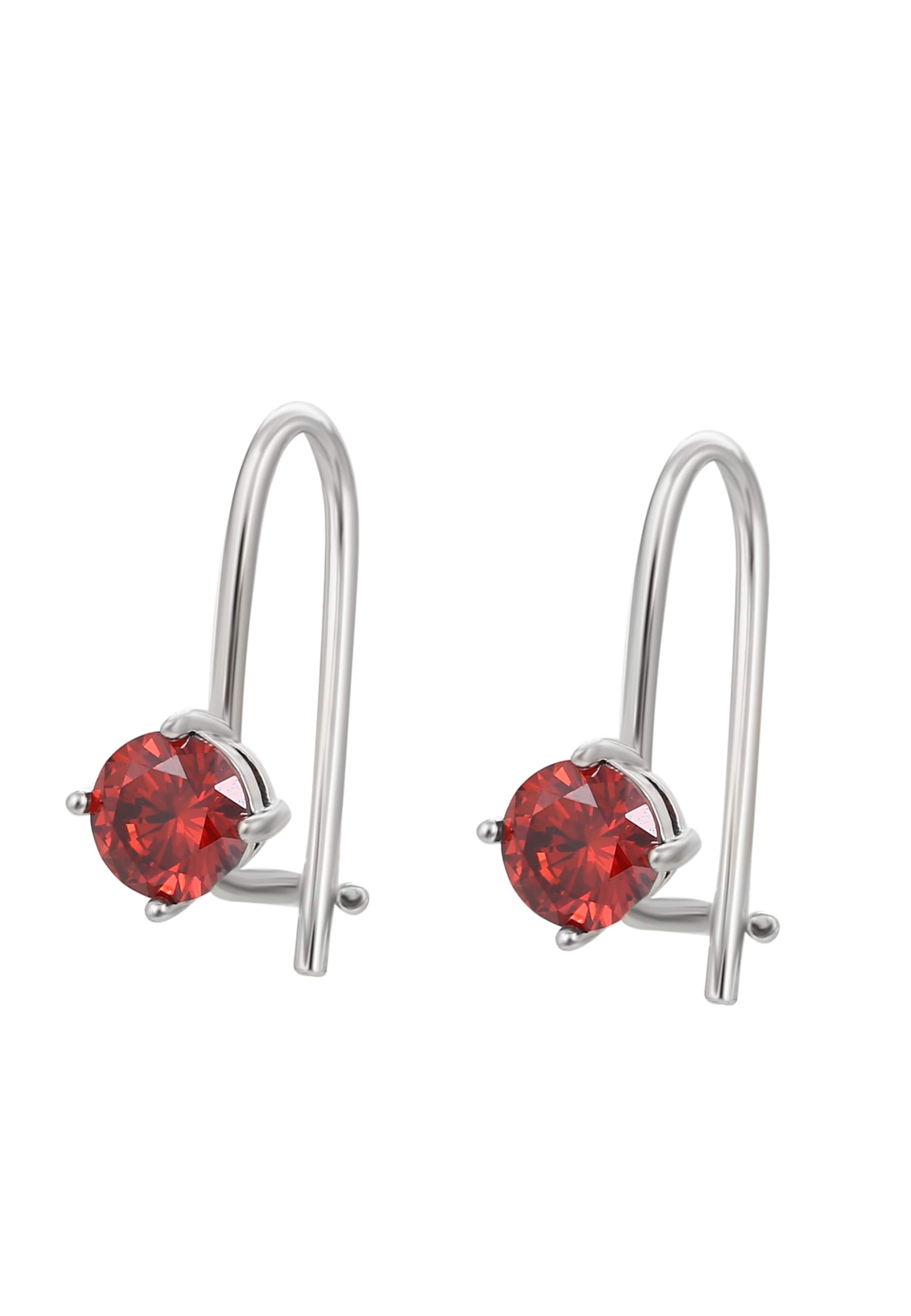 NAEMI - Pendientes en plata: frente