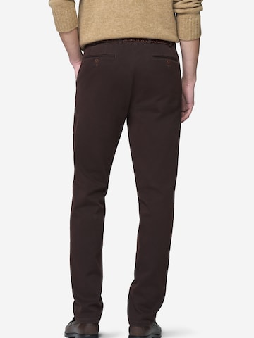 Regular Pantalon chino 'Bonn 2-8616' MEYER en marron