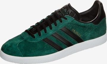 zaļš ADIDAS ORIGINALS Zemie brīvā laika apavi 'Gazelle': no priekšpuses