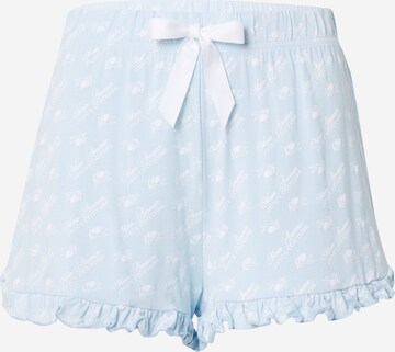 Juicy Couture Pidžaamapüksid 'FELIX', värv sinine: eest vaates